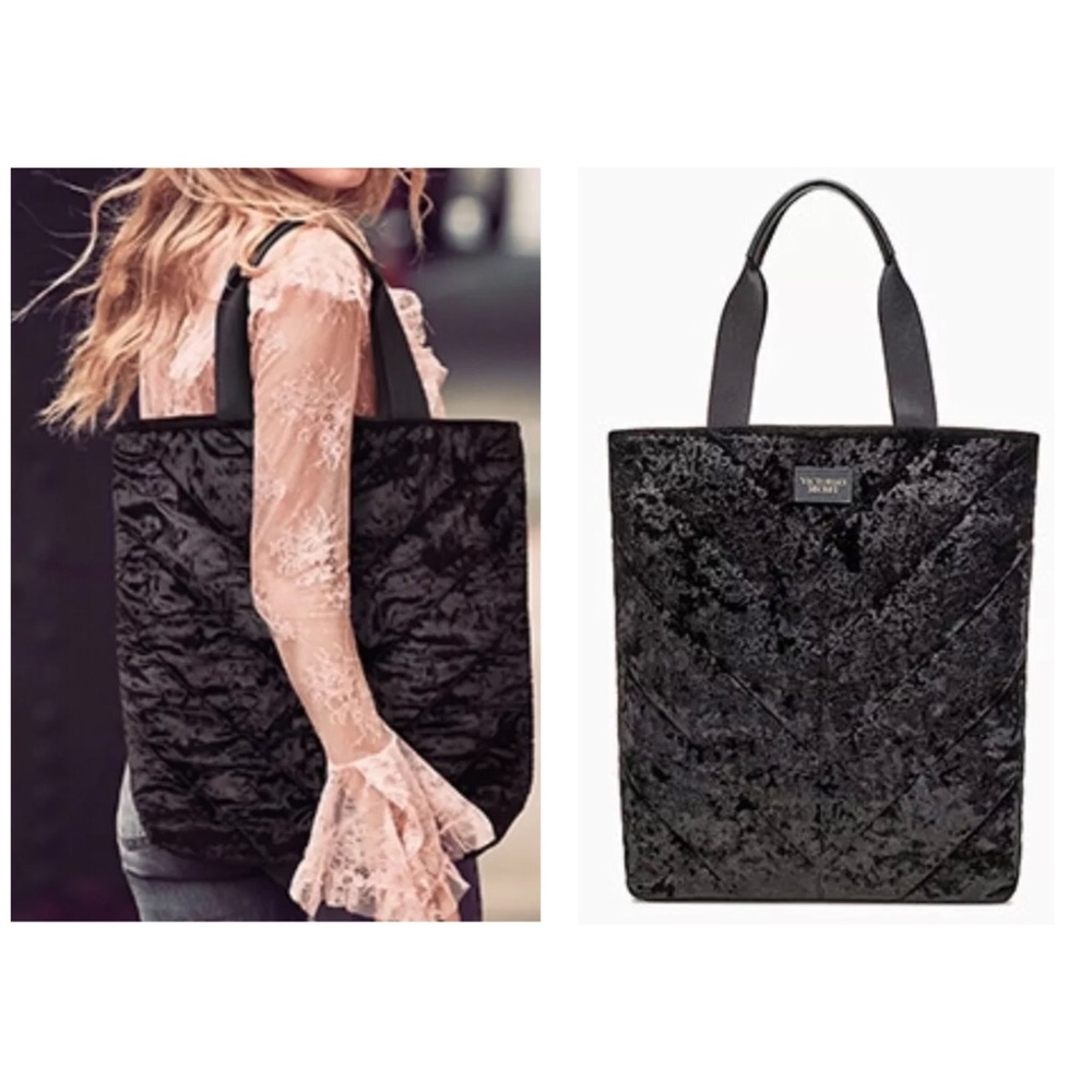 Victoria‘s Secret Velvet Tote Bag NEW